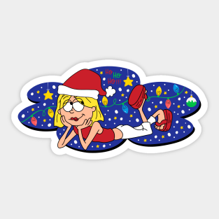 Lizzie X'mas Sticker